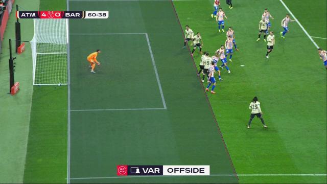 弗利克巴萨生涯最惨一败，手工越位线划掉巴萨进球